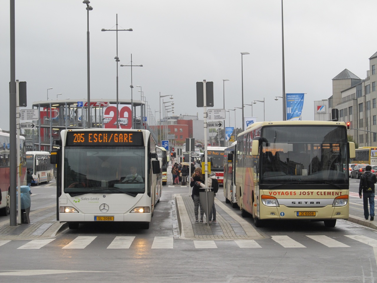 regionln busy na autobusovm ndra Luxembourg