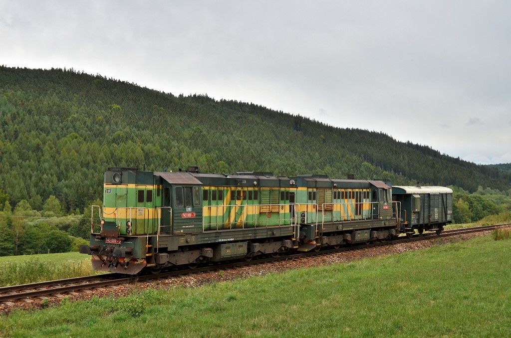 743.009 + 743.005 Rohanov - Prachatice l�zn� 25. 5. 2015