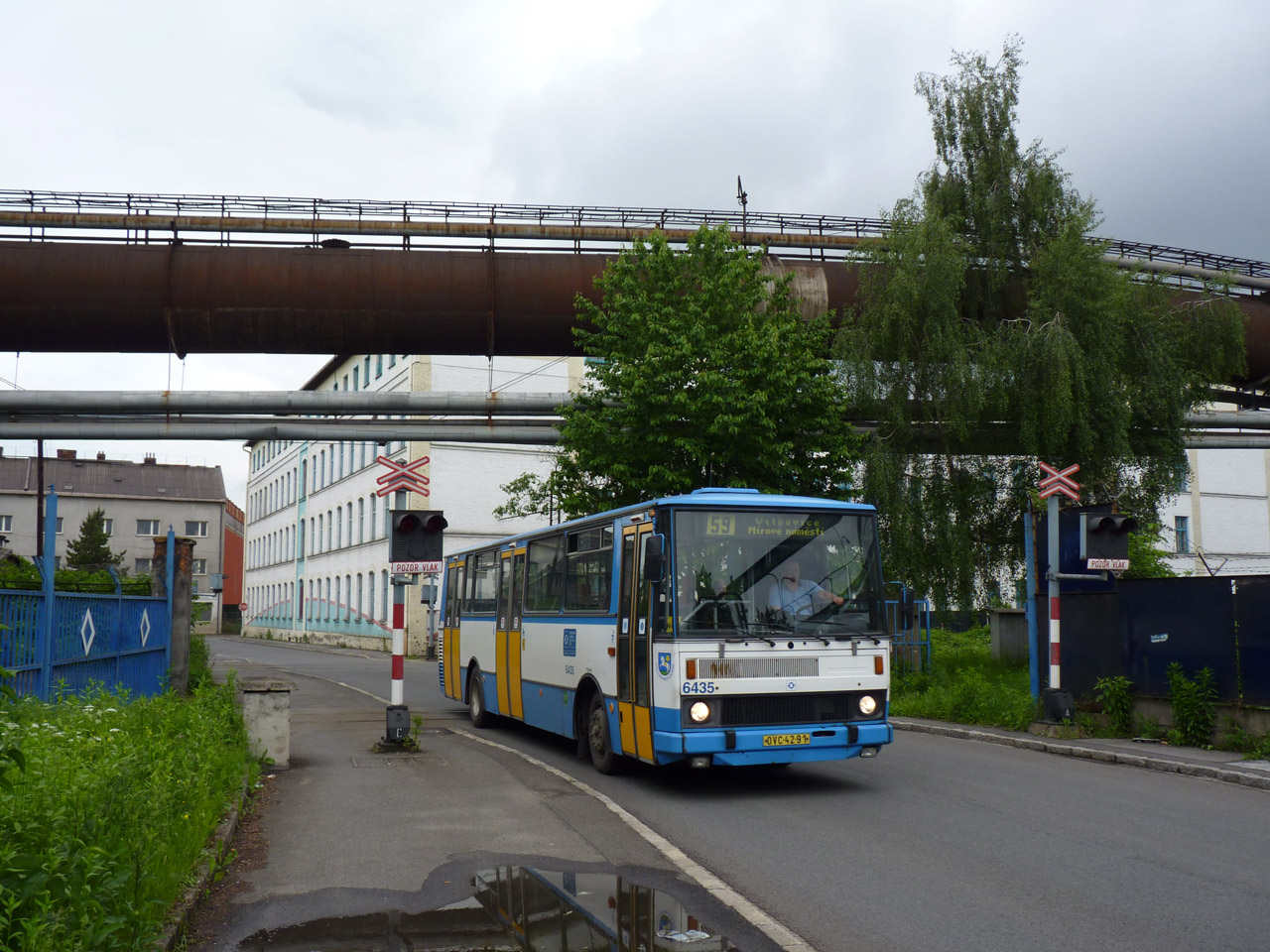 Ostrava V�tkovice, �irok� ohnisko.