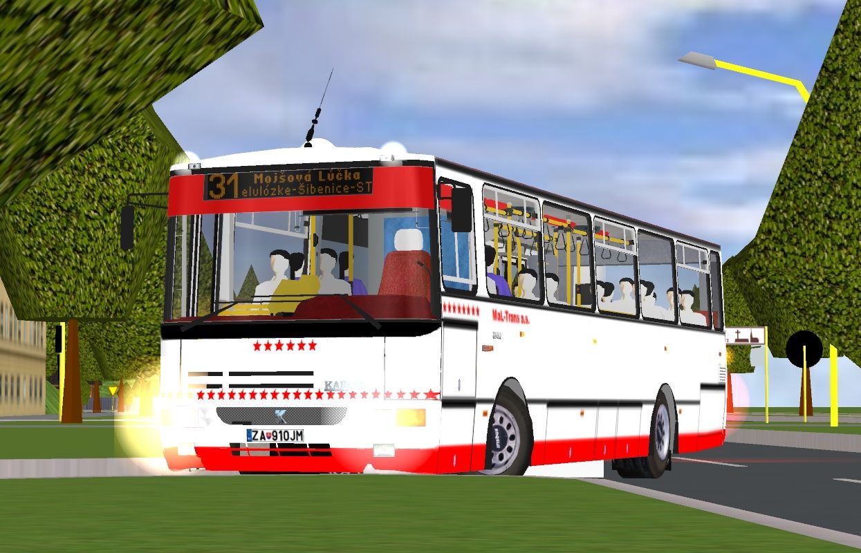 St�lica na linke 31 Karosa B952.1712 ZA-910JM