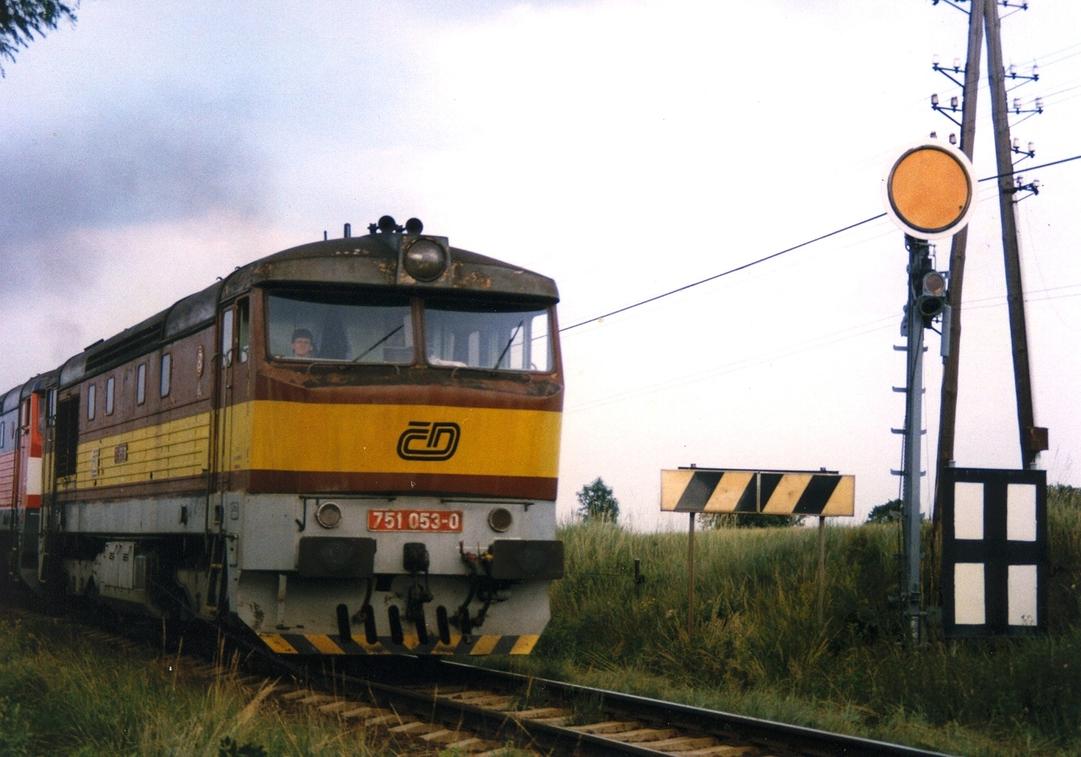 Zast�vka Vesce 10.7.1997
