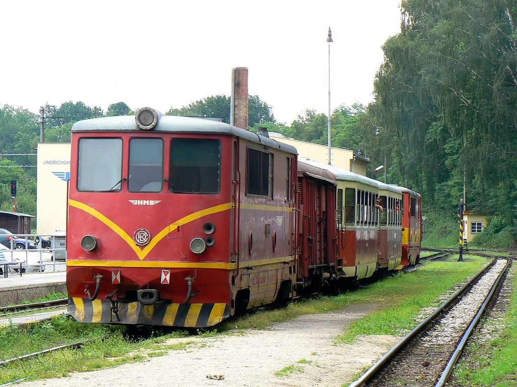 T47.021 - Os258 na konci soupravy T47.011