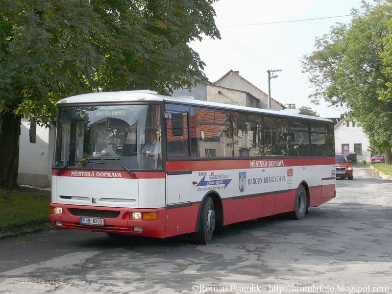 Karosa B952 E - RZ 5S9 8230 - zastvka - Jarov, nves