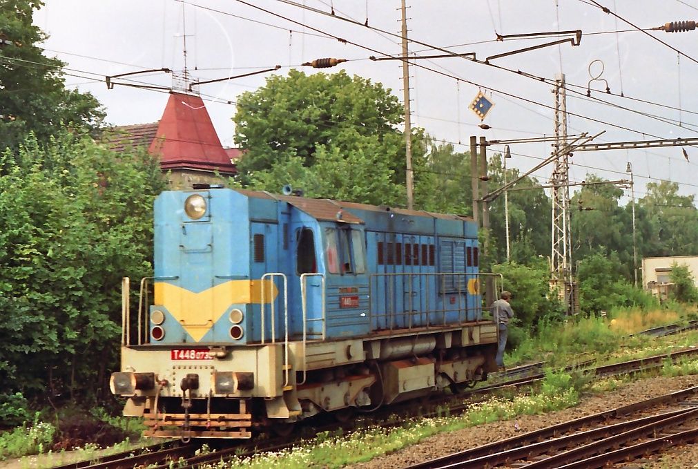 12.7.1993 - Praha Hor. Poernice T 448.0736 Metrostav