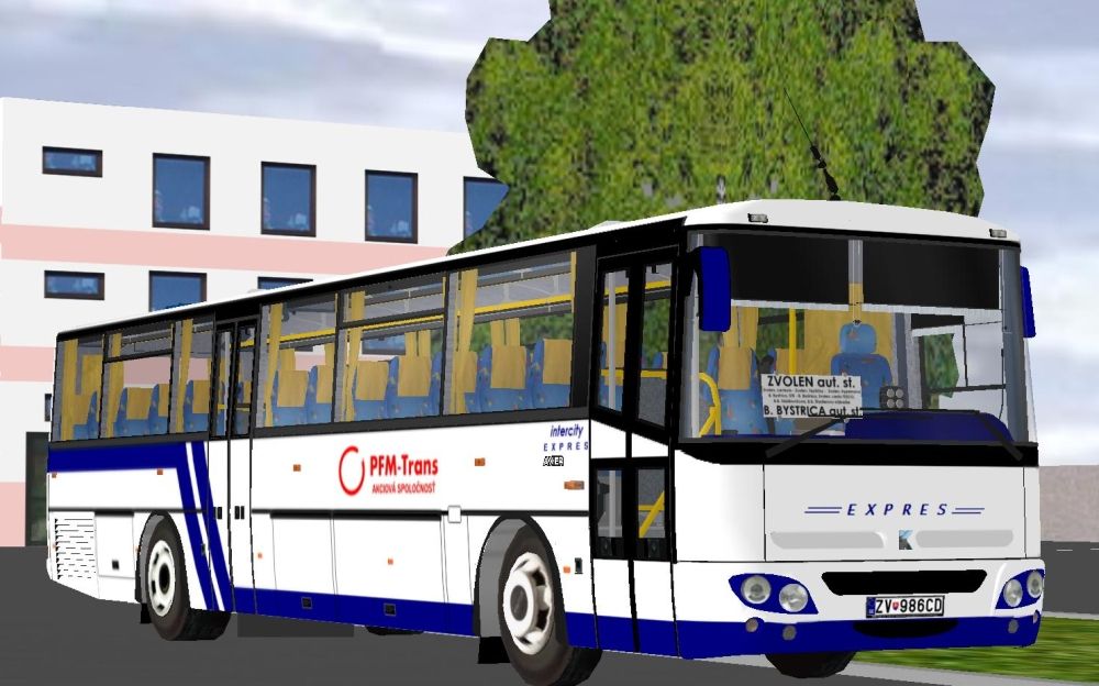 �ere�ni�ka na torte linky ZV-BB - Irisbus C956 Axer.