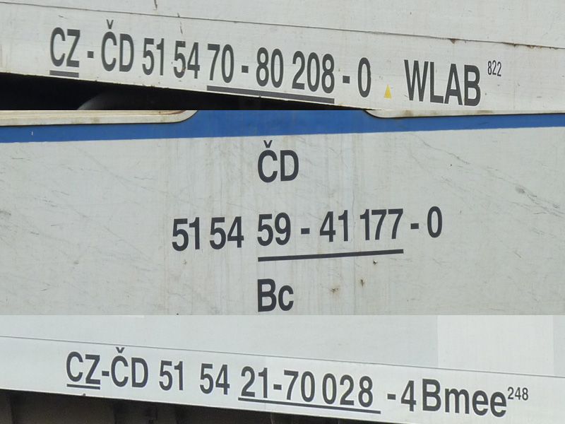�d vozy na EC 174