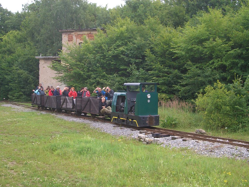 Prvn� a bohu�el i posledn� vlak b�hem na�� n�v�t�vy.