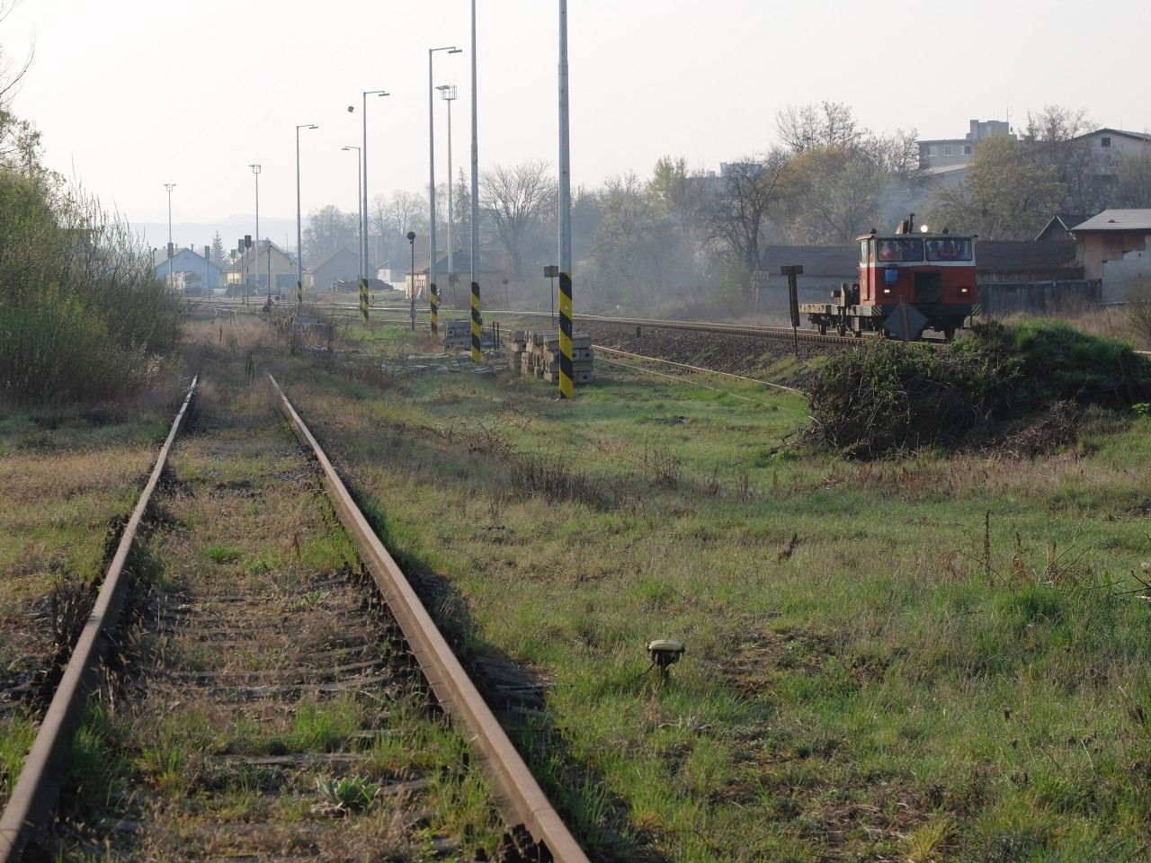 na severnm konci stanice: zbytek vleky Novokeru