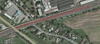 odhad m�sta kde dolo ke stren� rychlobrzdy