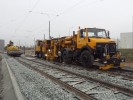 Podb�je�ka na stavb� tramvajov� trati na Borsk� pole, Plze�, 20.11.2019