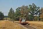MUV69u - 968, Služ 21354 jako požární vlak za U46.101, Jindřiš, 14.8.2015
