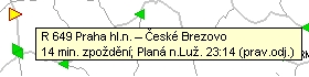 R 649 Praha hl. n. - Èesk� Brezovo (dø�ve zn�m� jako Èesk� Budìjovice)