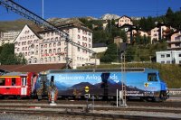 Výchozí stanicí Glacier Expressu je Svatý Mořic (Sankt Moritz) v kantonu Graubünden.