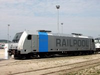 Lokomotiva Railpoolu 185.691 typu TRAXX F140.