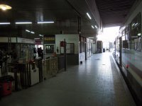 Intendente Saguier - přestup na metro.