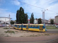 Společná konečná běžné a rychlodrážní tramvaje Starovokzal'na.