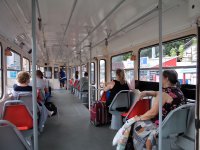 Společná konečná běžné a rychlodrážní tramvaje Starovokzal'na.